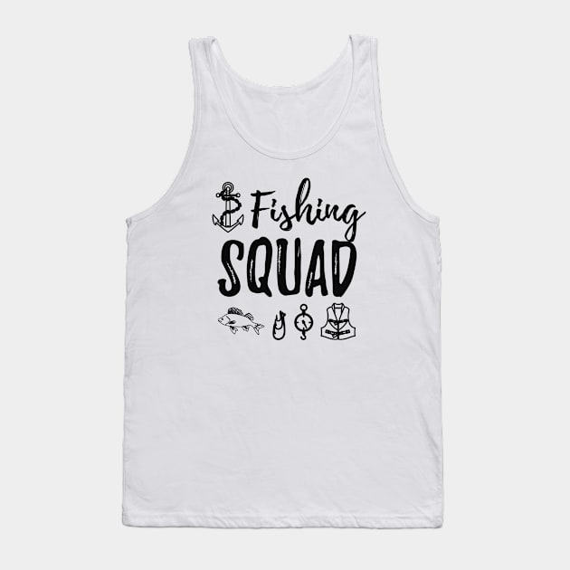 Fishing Squad Tank Top by KC Happy Shop